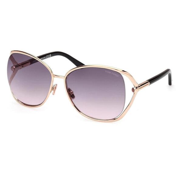 NWT Tom Ford FT1091 Na 62mm Sunglasses